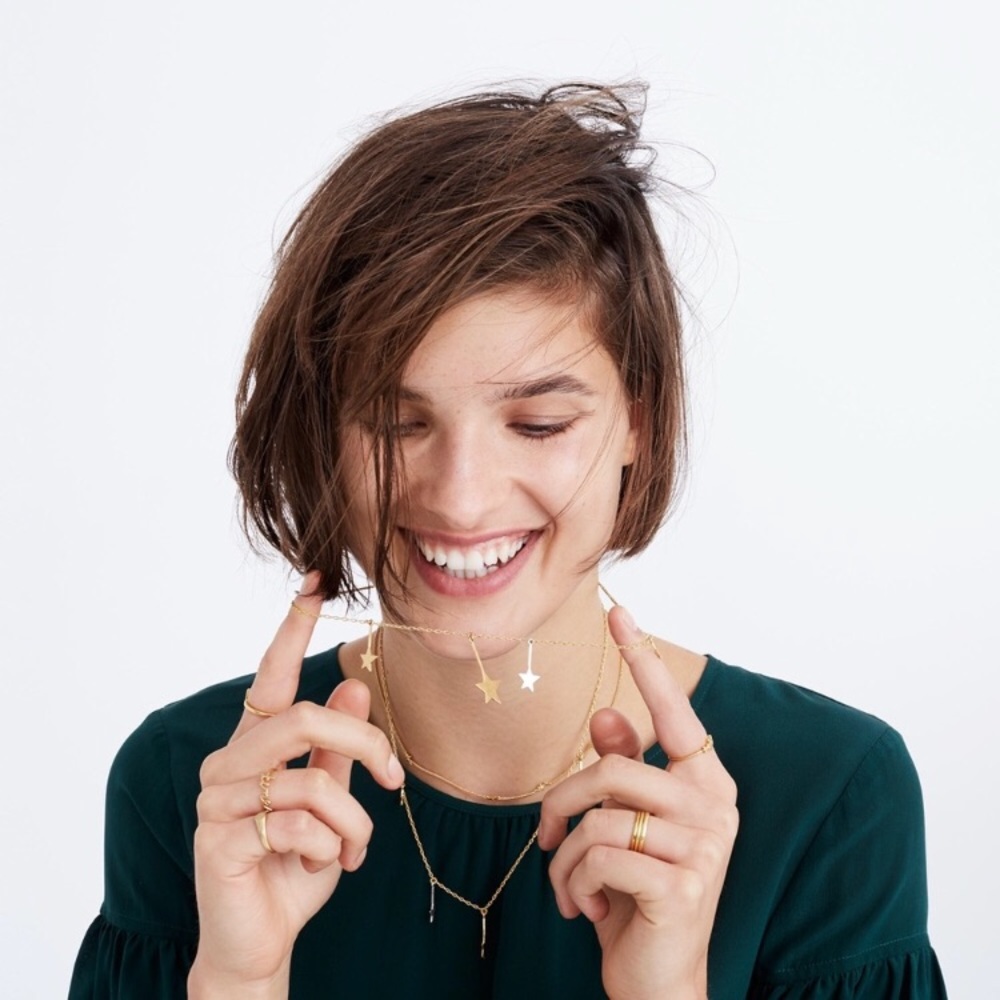 Madewell Strung Stars Layered Necklace ⭐️